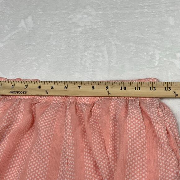 Anthropologie Maeve Small Nell Peach Pink Wide Leg Culottes Pants Beachy - Picture 8 of 11